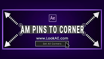 AE脚本-图层边角定位脚本 AM Pins To Corner V1.0