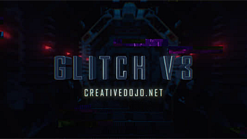 AE脚本-一键快速生成数字故障毛刺干扰混乱失真特效 Dojo Glitch v3.0 + 使用教程