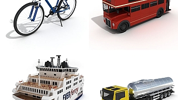 交通工具模型合集