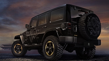 吉普牧马人汽车模型