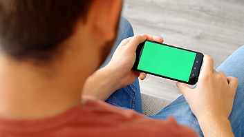 绿幕手机特效抠像跟踪素材