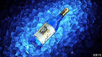 C4D冰块制作流程花絮-OC渲染